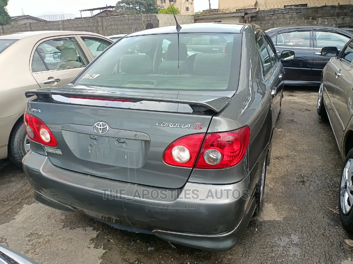 Toyota Corolla S 2007 Gray