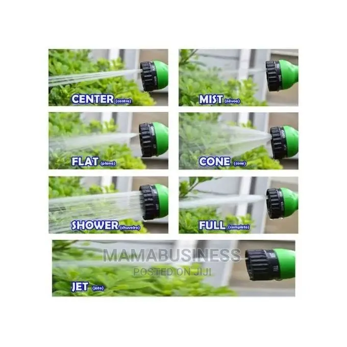 75ft 3x Expandable Garden Magic Water Hose With Spray Gun