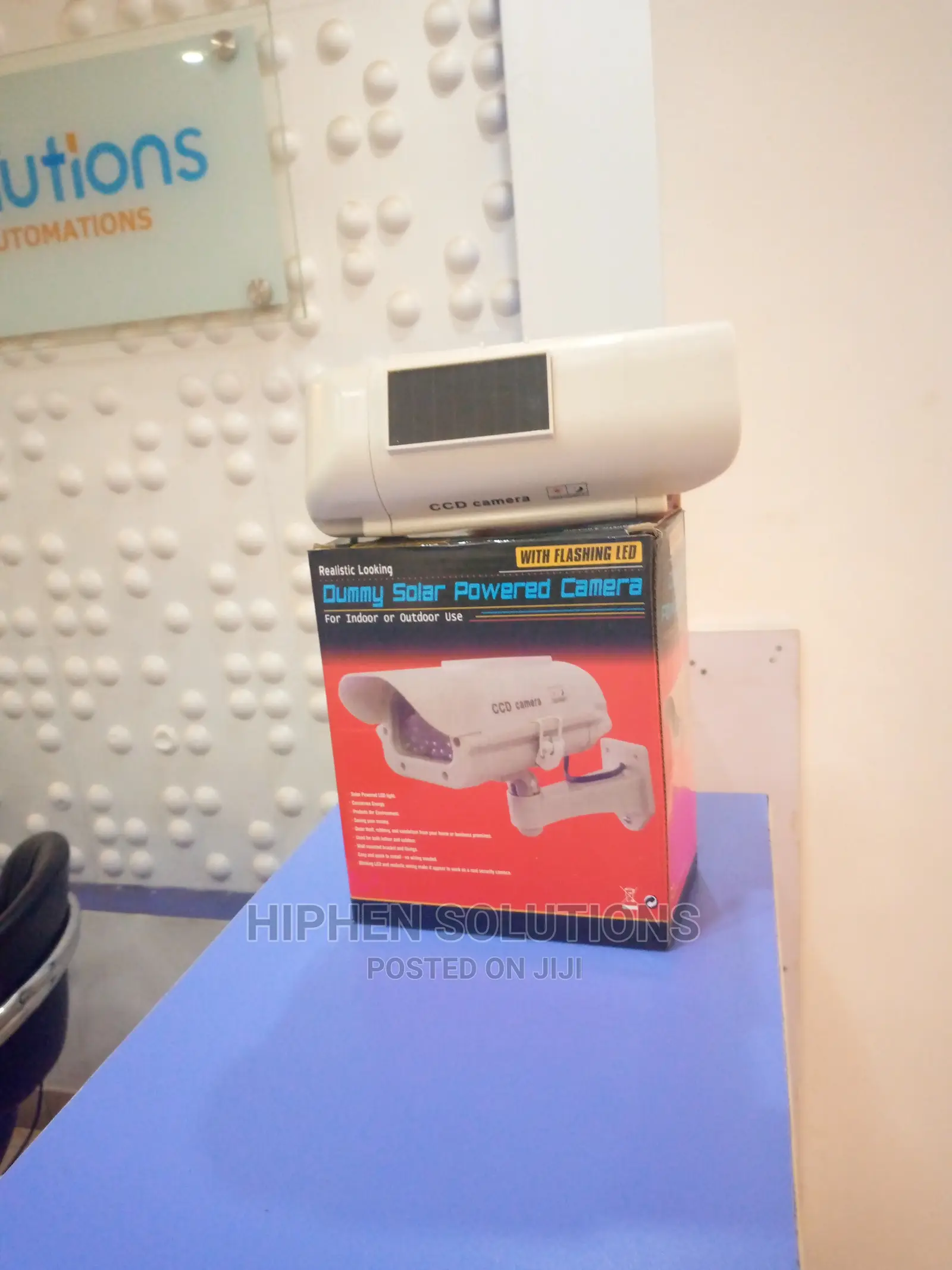 Amazing Security Solution Dummy Solar Outdoor Camera