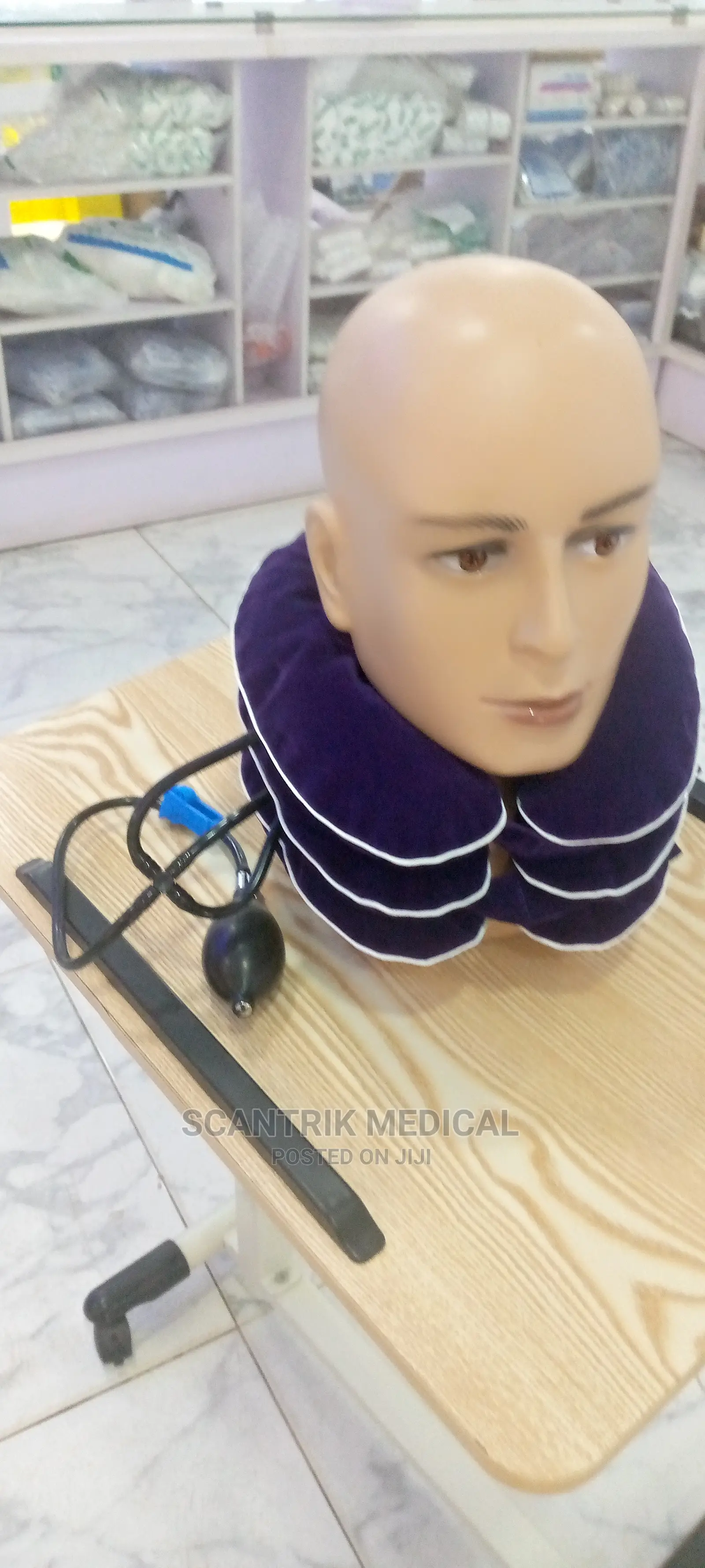 Portable Tractor for Cervical Spine Neck Massage