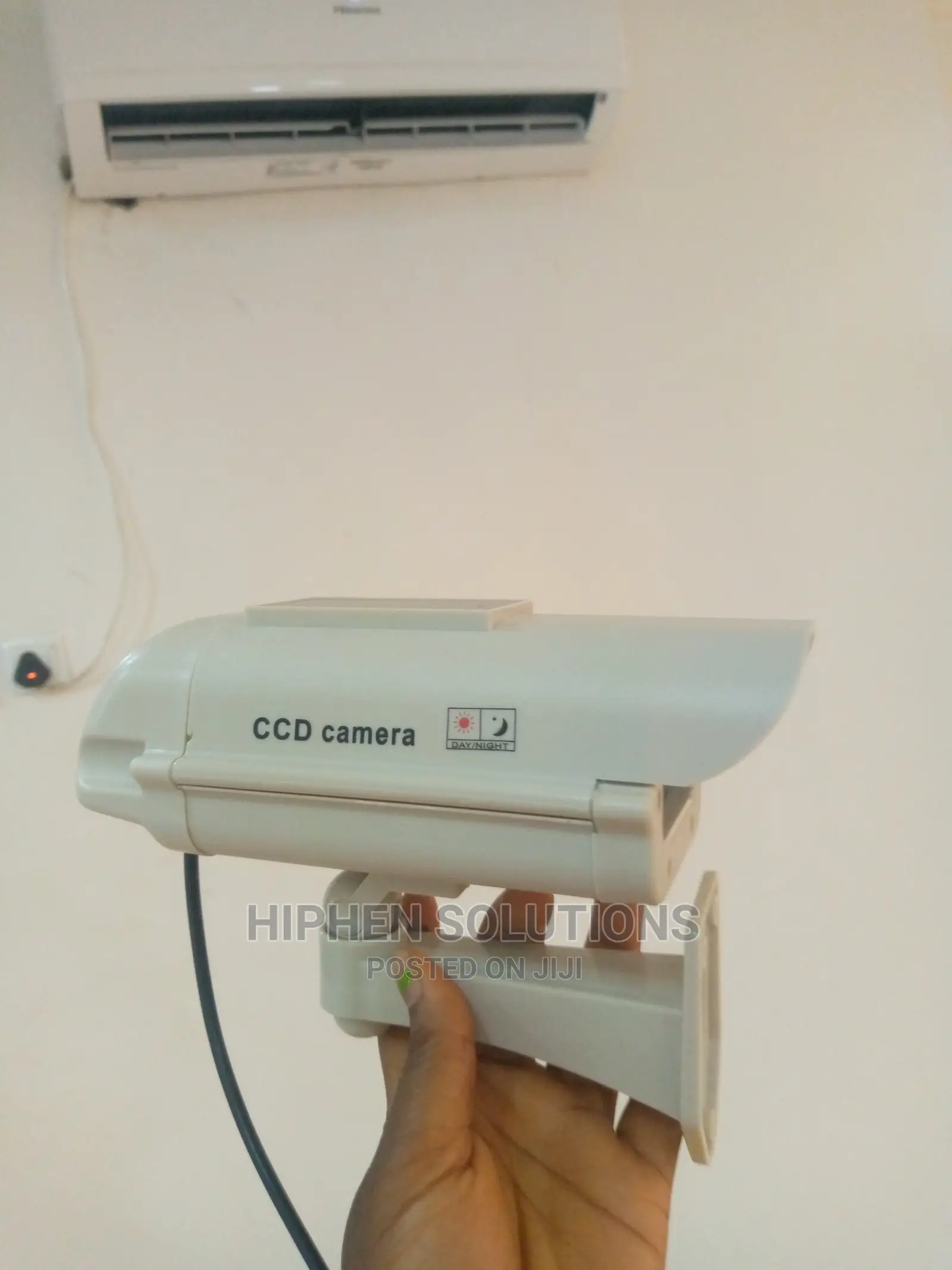 Bullet Outdoor Solar Powered Fake Dummy CCTV Camera