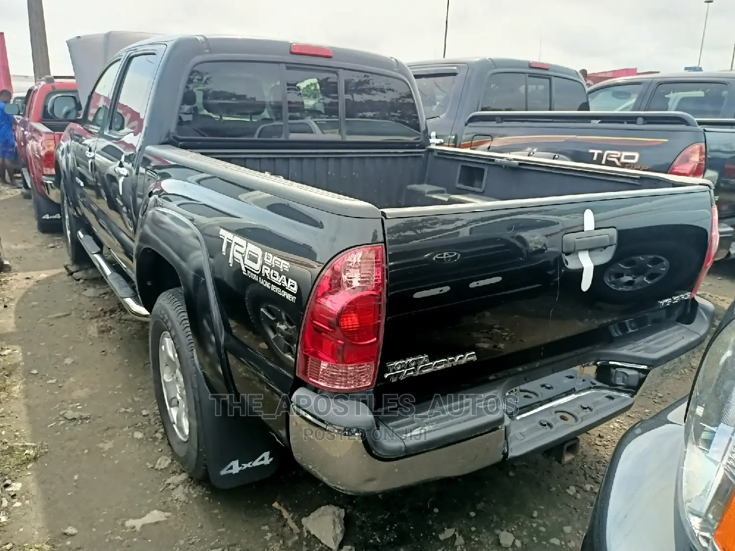 Toyota Tacoma 4x4 Double Cab 2008 Black
