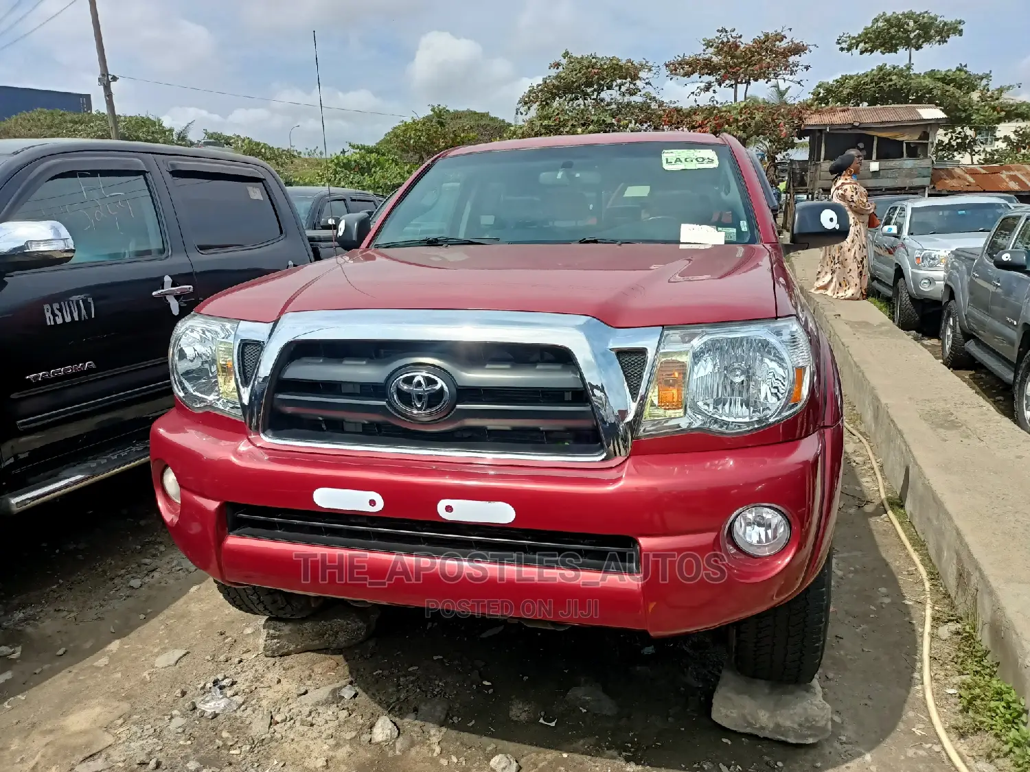 Toyota Tacoma 2007 Red