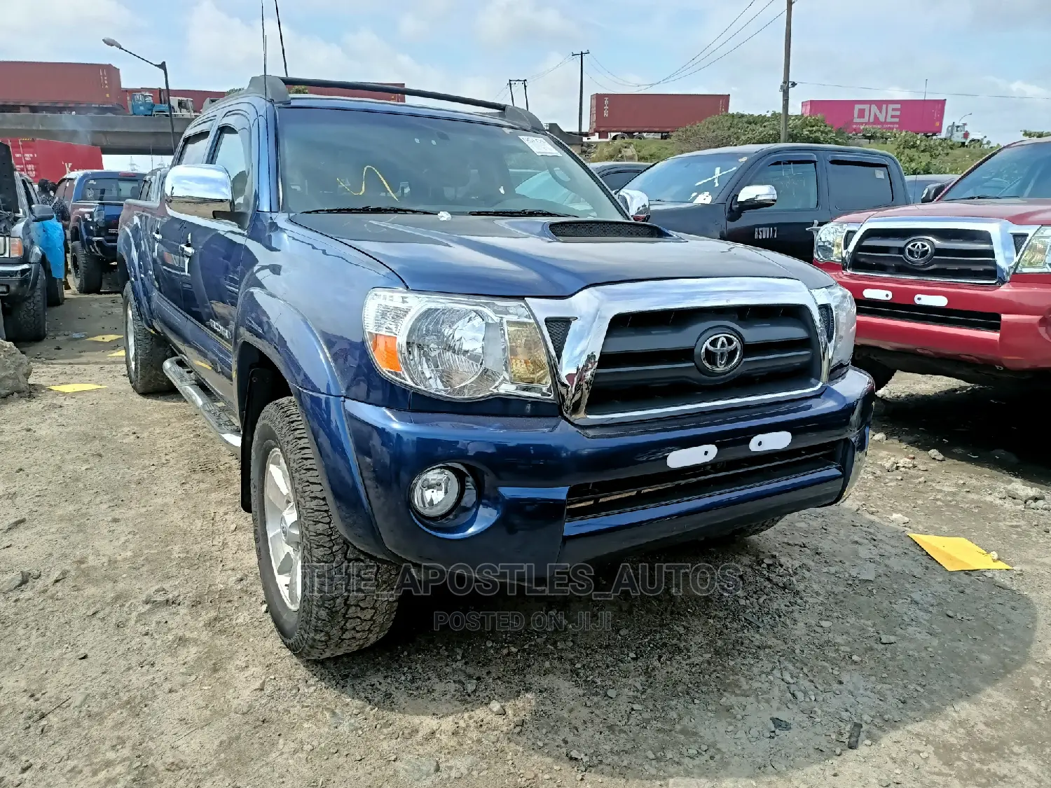 Toyota Tacoma Double Cab Long Automatic 4x4 2007 Blue