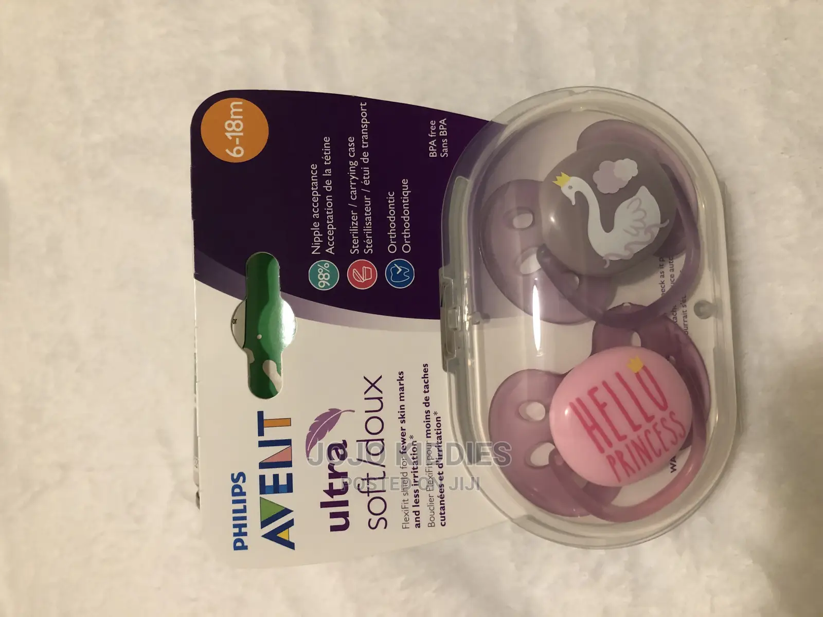 Philips Avent Baby Pacifier 0-6m, 6-18m and 18m+