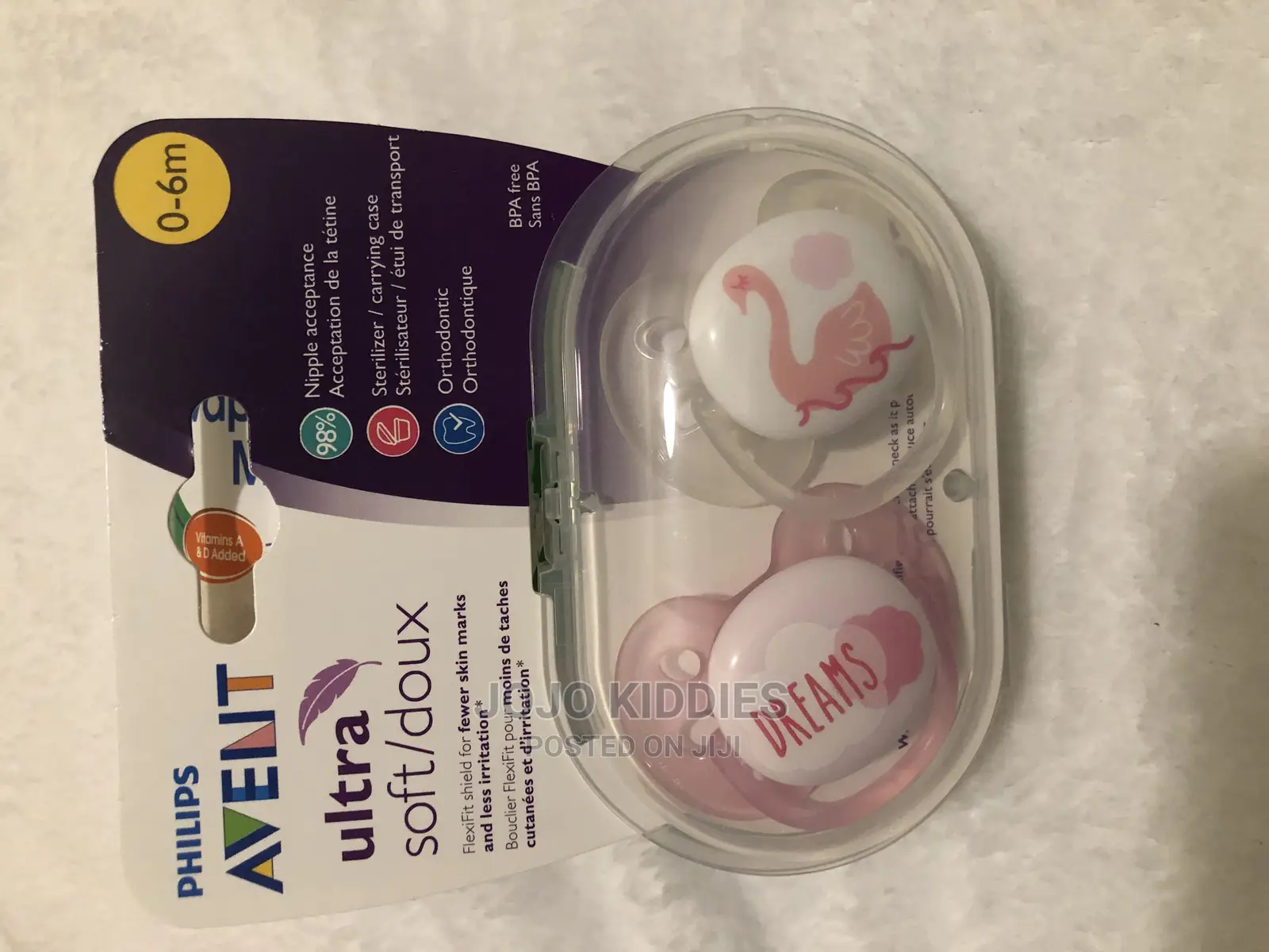Philips Avent Baby Pacifier 0-6m, 6-18m and 18m+