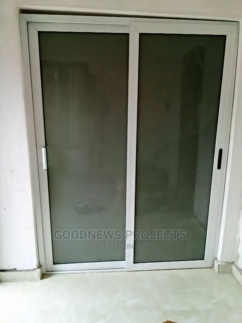 Aluminum Ghana Sliding Door ( Ebm