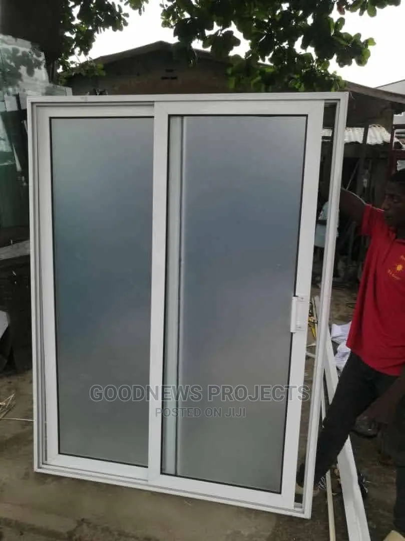 Aluminum Ghana Sliding Door ( Ebm