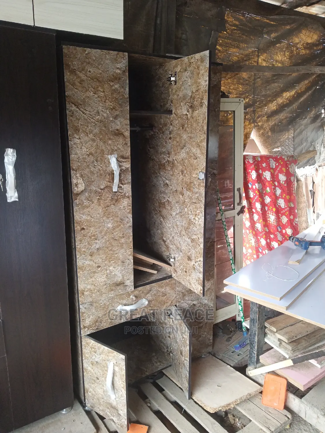 Wooden Wardrobe