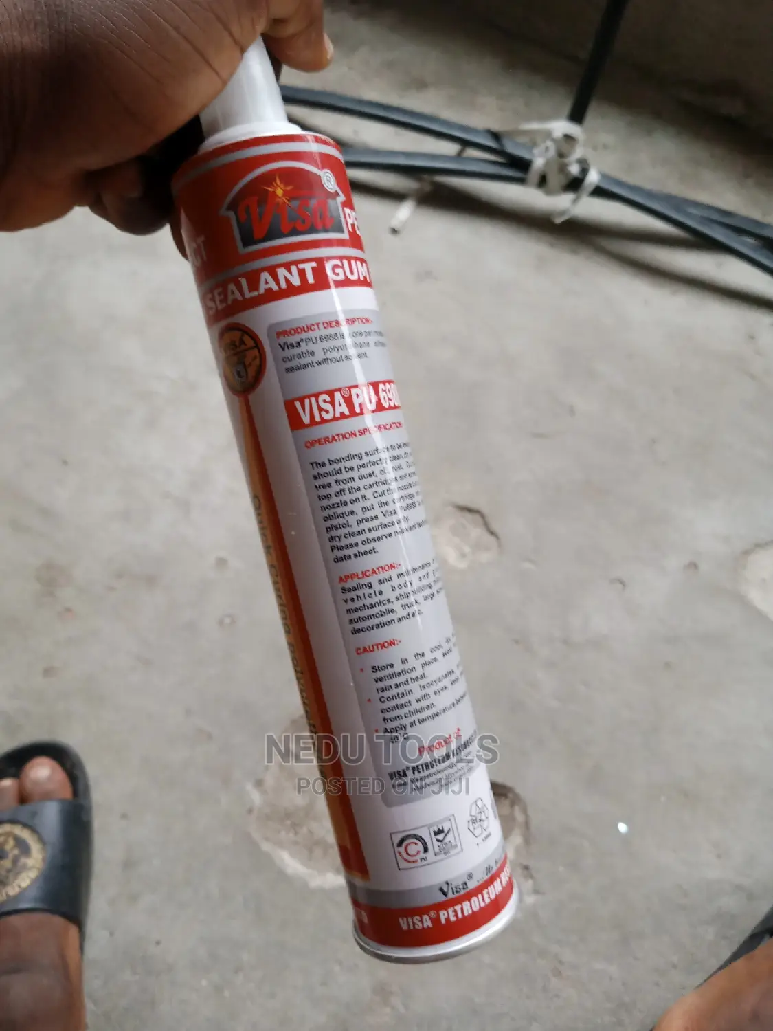 Heavy Duty Iron Silicone Sealant Gum