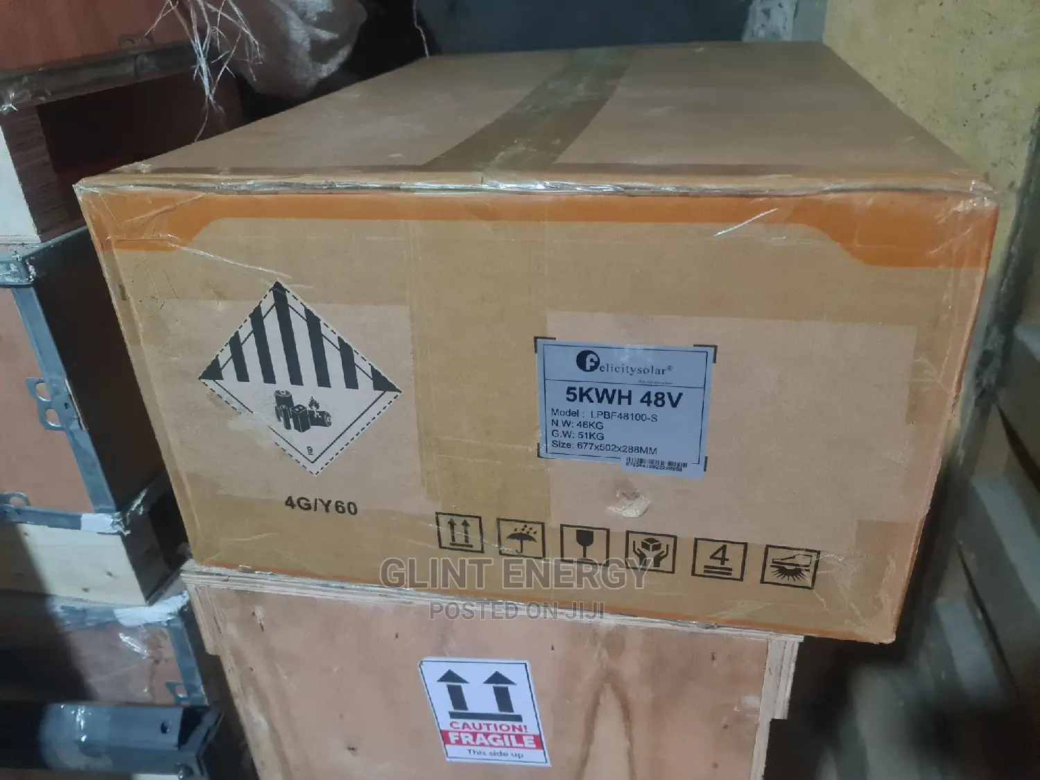 5kwh 48v Felicity Lithium Iron Battery Lpbf48100-S