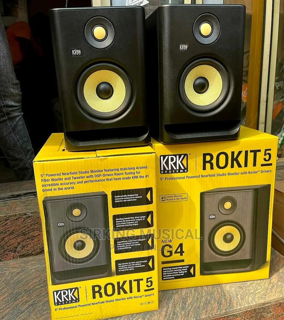 Studio Monitor Rokit-5 G4 Powered Monitor Speaker