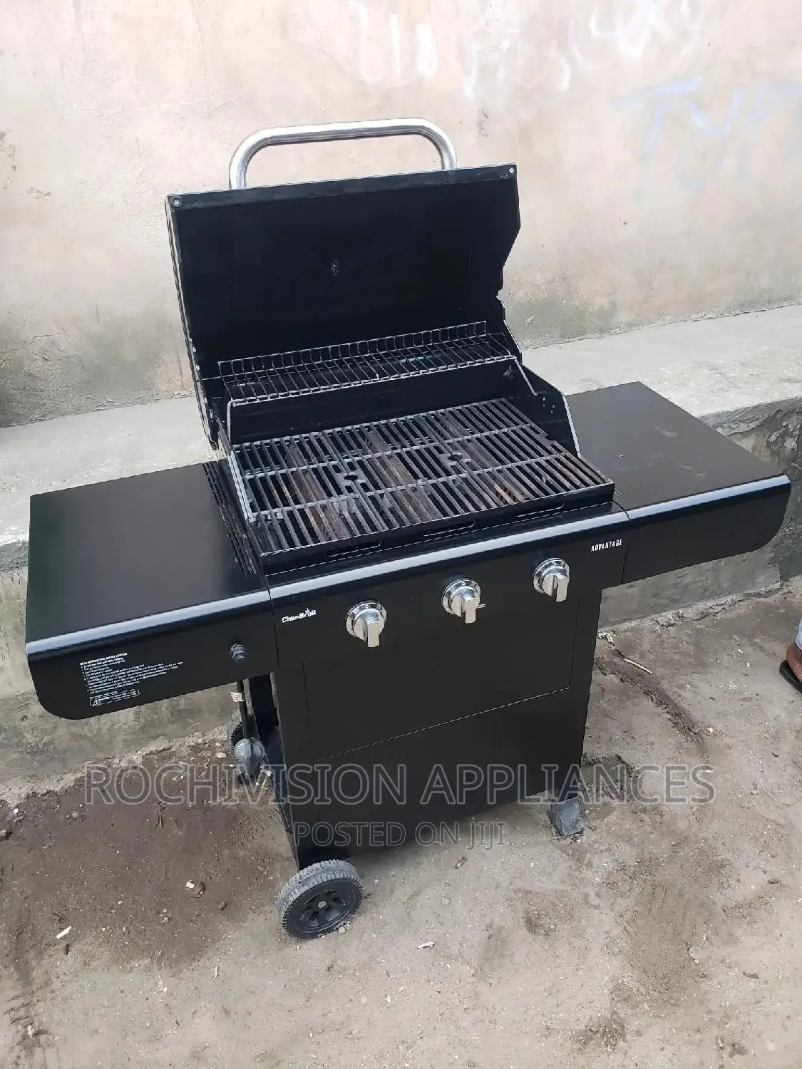3 Burner Gas Barbecue Gas Bbq Charcoal Bbq Grill