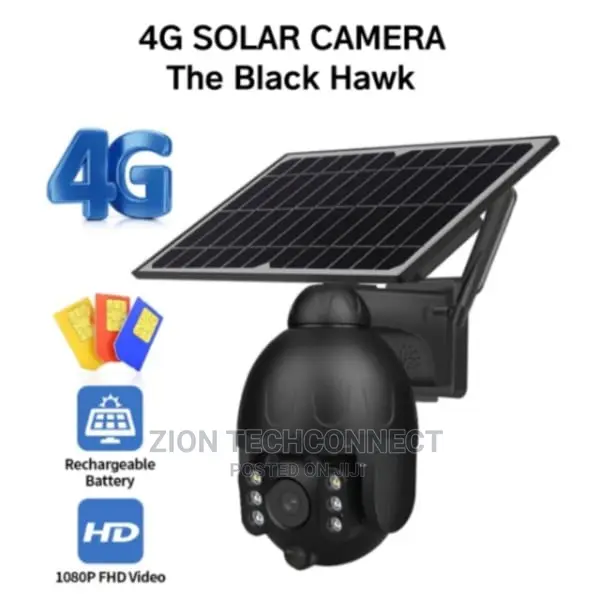 Solar 4G PTZ Cctv Camera High Quality