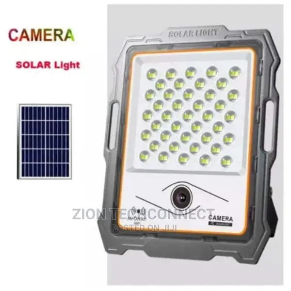 Cctv Camera Solar Flood Light - 100W