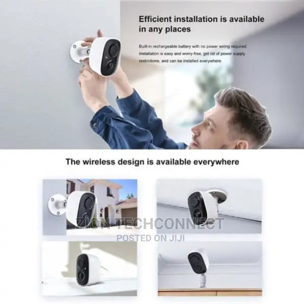 Mini Wifi Battery Powered Ip Camera For Security Alert