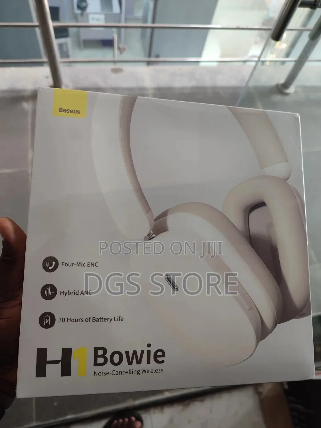Baseus H1 Bowie Noise Cancelling Bluetooth Headphone