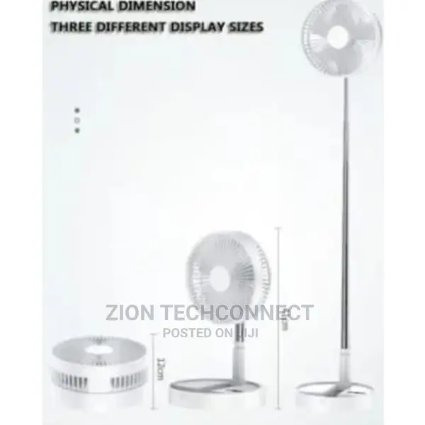 Rechargeable Fordable Fan Usb Port