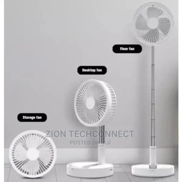 Rechargeable Fordable Fan Usb Port