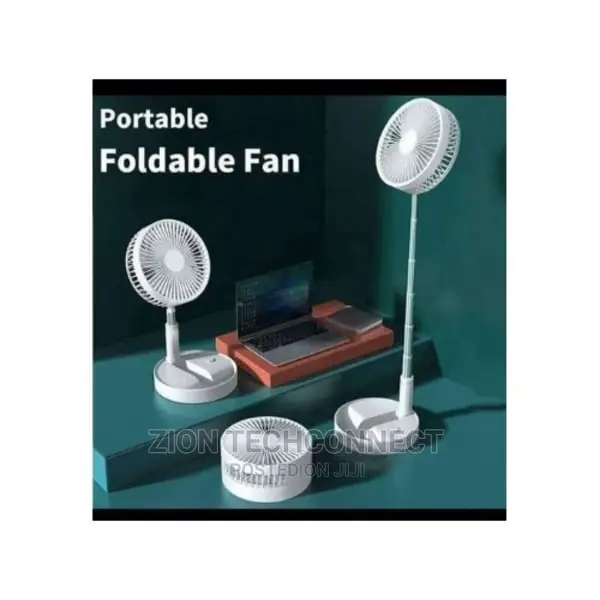 Rechargeable Foldable Travel Fan With Usb