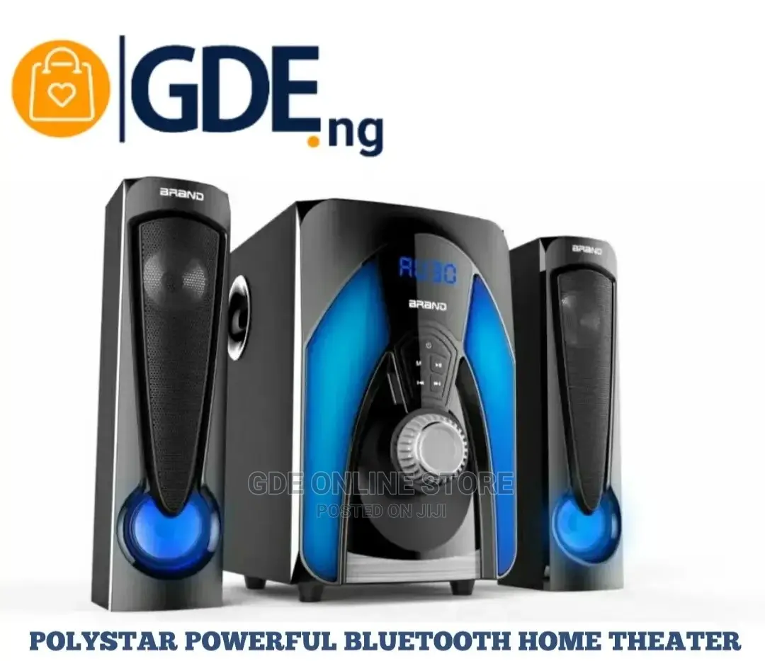 Polystar Home Theatre With Bluetooth Connectivity.