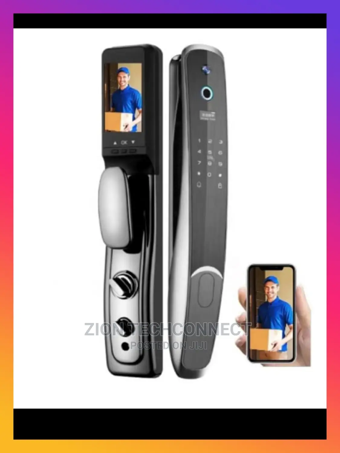 Hd Video Wi-Fi Fingerprint Door Lock