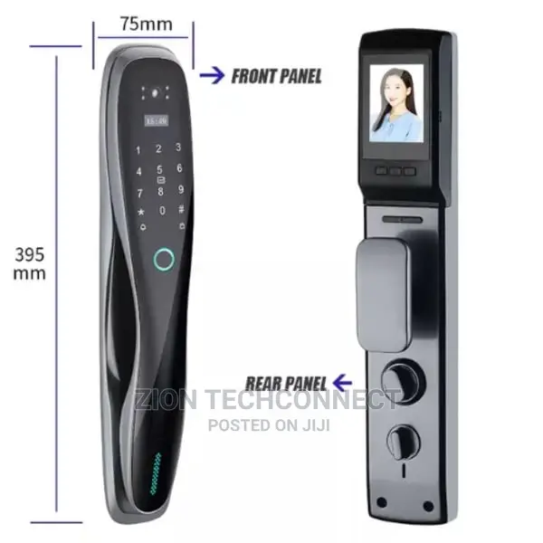 Fingerprint Smart Door Lock With Camera