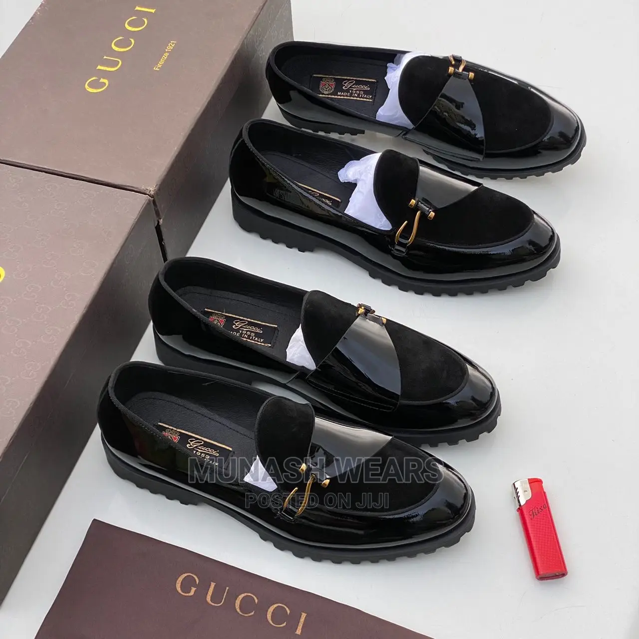 Gucci Luxury Shoe and Slip