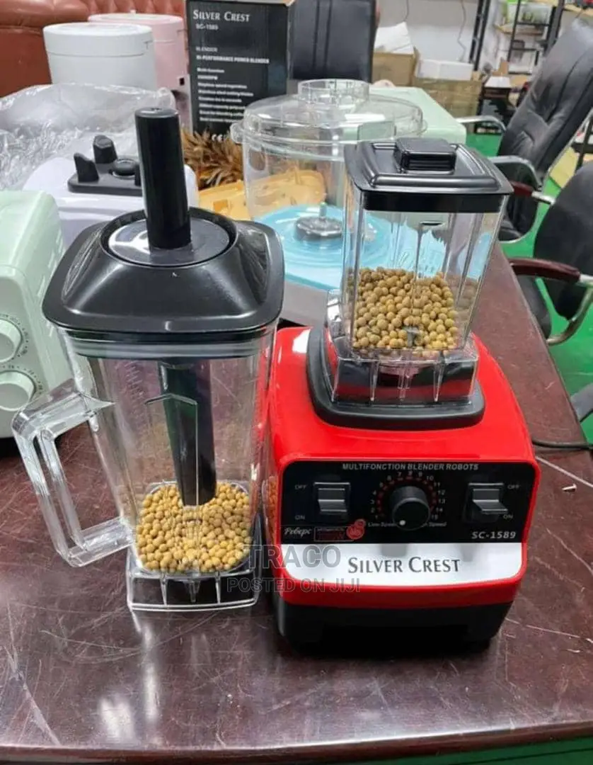 Silver Crest Blender Double Cups 4,500 WATTS