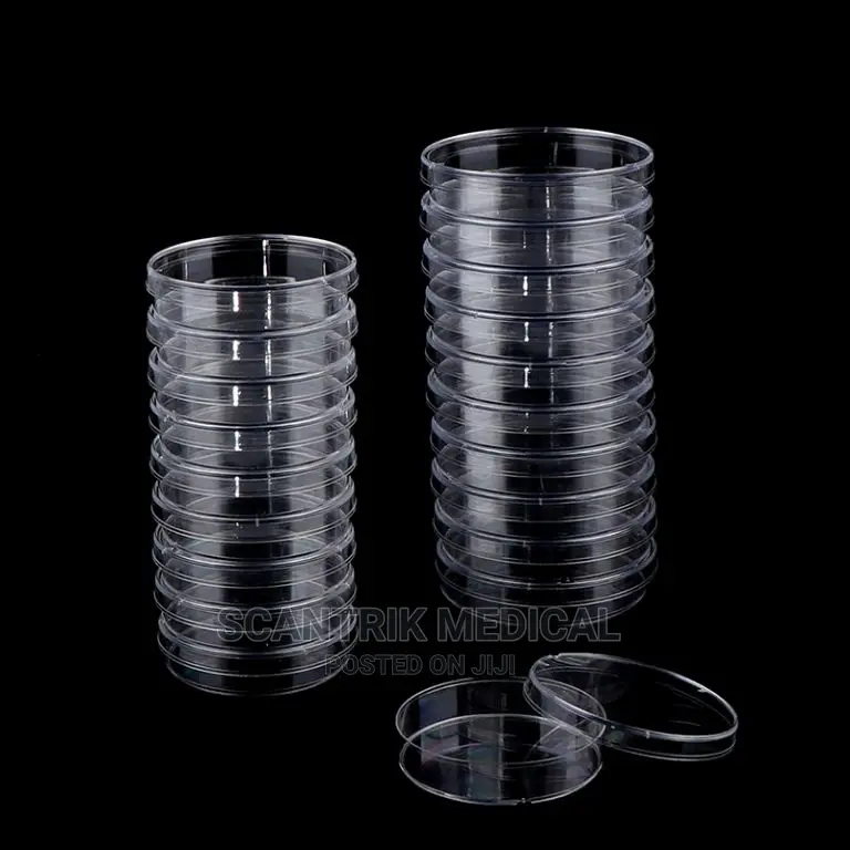 Laboratory Plastic Petri Dish 90 X15mm, Sterile,