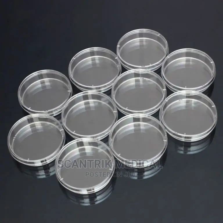 Plastic Petri Dish 90 X15mm, Sterile, for Laboratory