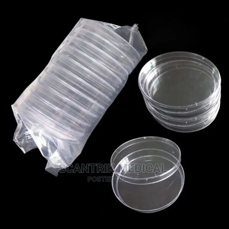Sterile Plastic Petri Dish for Laboratory Plate Bacteria