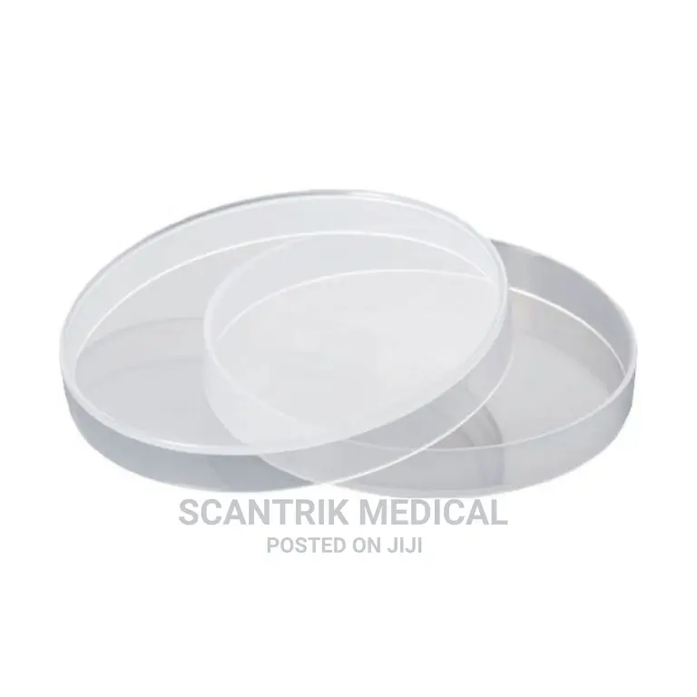 Plastic Petri Dish Transparent Clear for Lab Bacterial