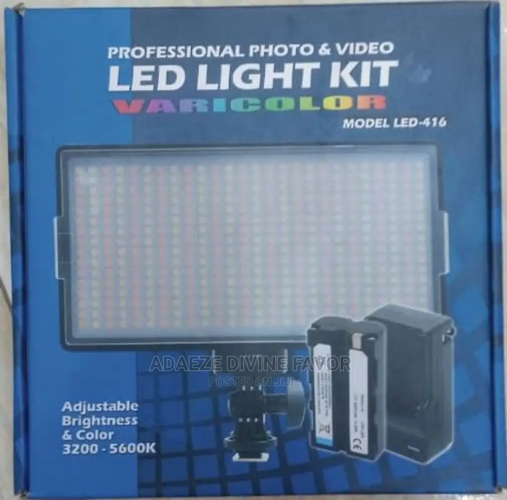 Professional Video Photo LED Light 416