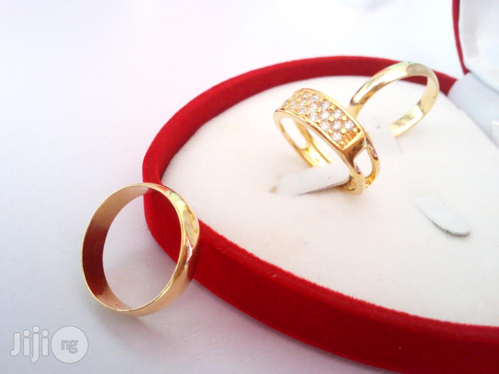 Brand New Romania Gold Engagement and Wedding Ring R1