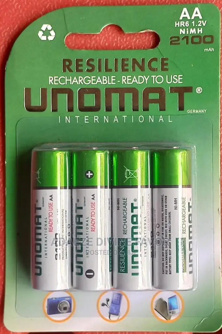 2100mah Resilience Rechargeable Unomat 4-cell Battery