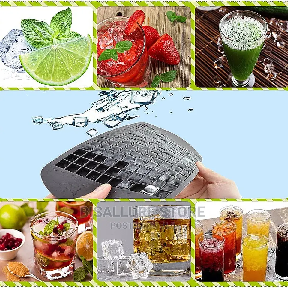 Silicon Ice Cube Tray Mold - 160 Holes