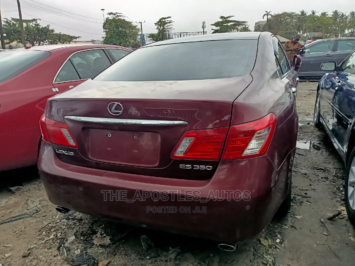 Lexus ES 350 2007 Red