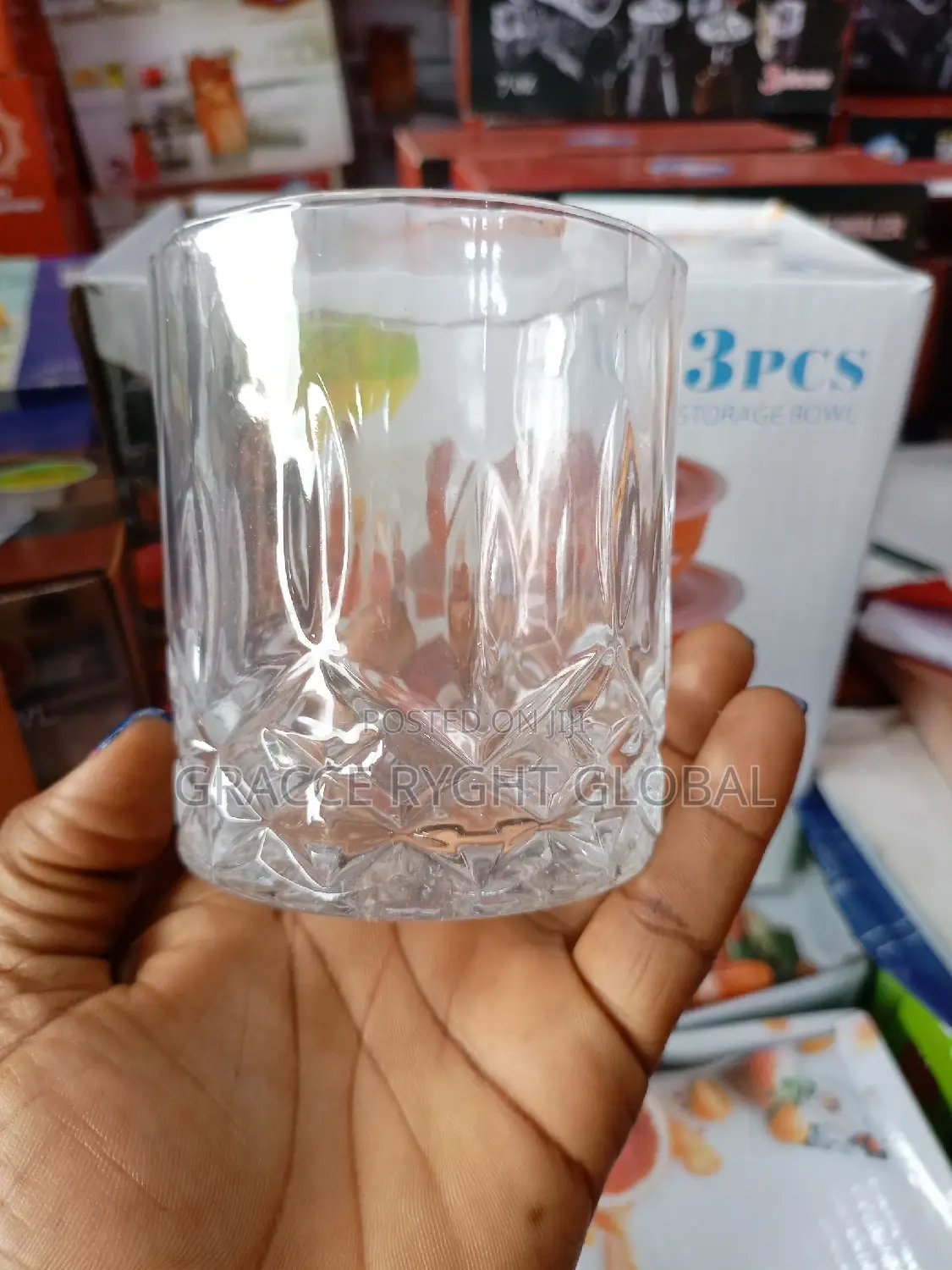 Crystal Whiskey Glass Cup