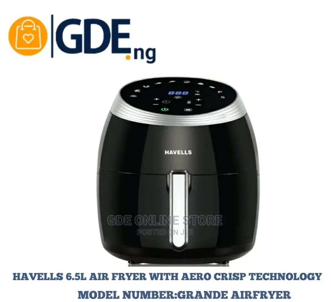 Havells 6.5L Grande Air Fryer With Aero Crisp Technology