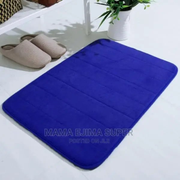 Water Absorbent Floor Mat - Blue