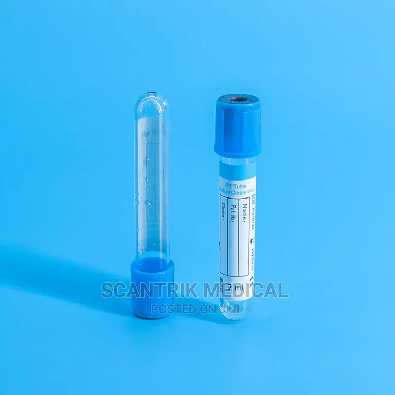 High Quality Sodium Citrate Blood Sample Collection PT Tube