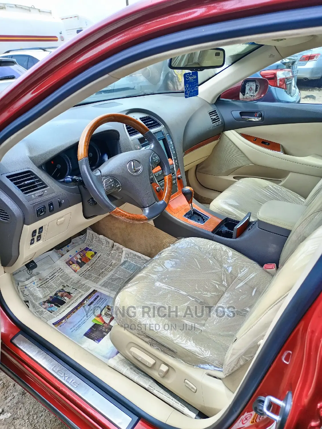 Lexus ES 350 2011 Red