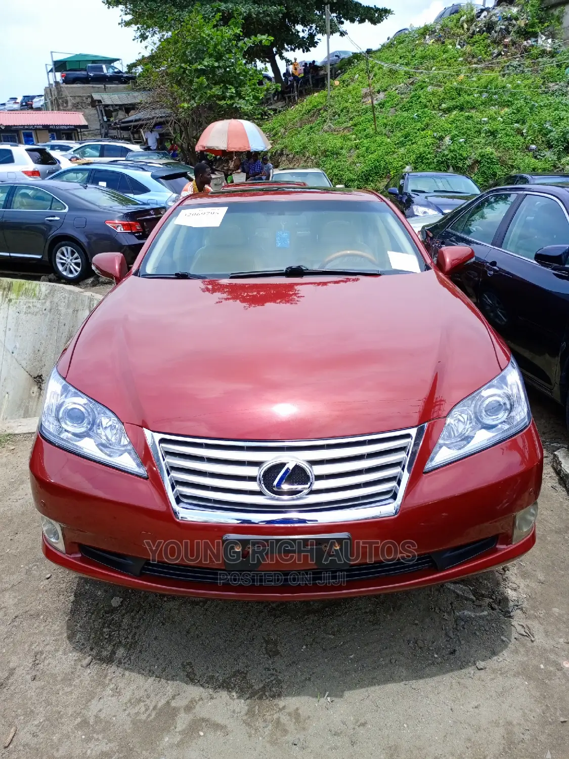 Lexus ES 350 2011 Red