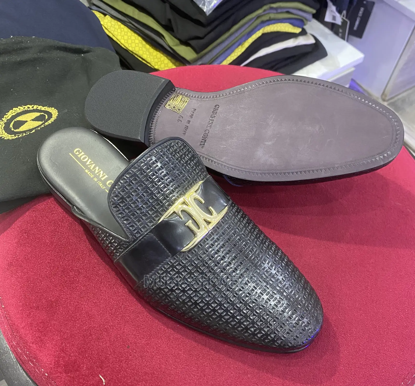 Italian Giovanni Conti Half Shoe