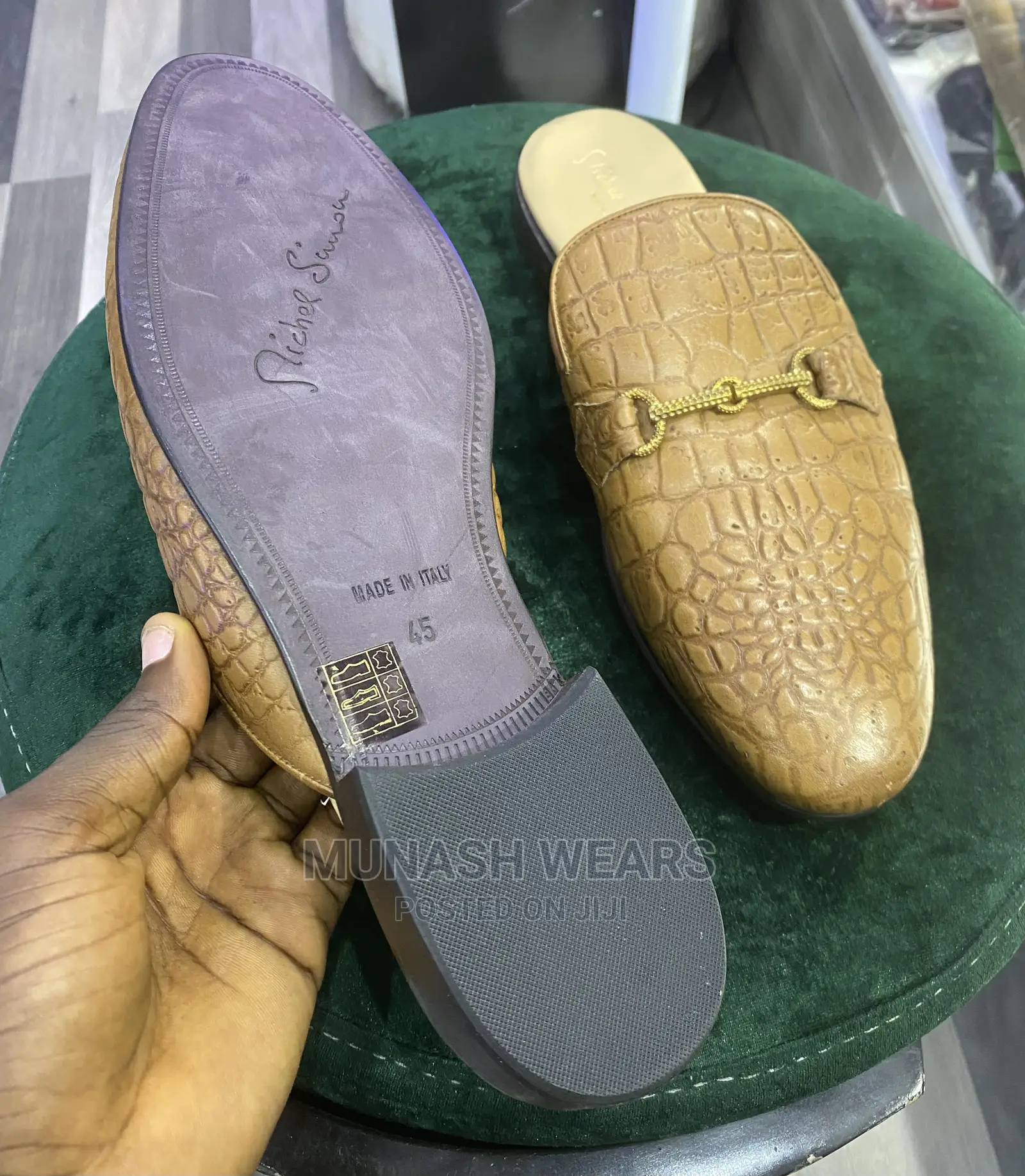 Italian Richie Simon Half Shoe