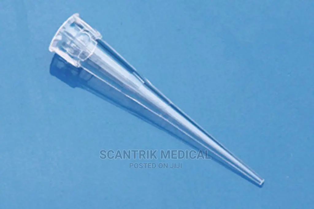10μl Length Transparent Micro Pipette Filter Tips
