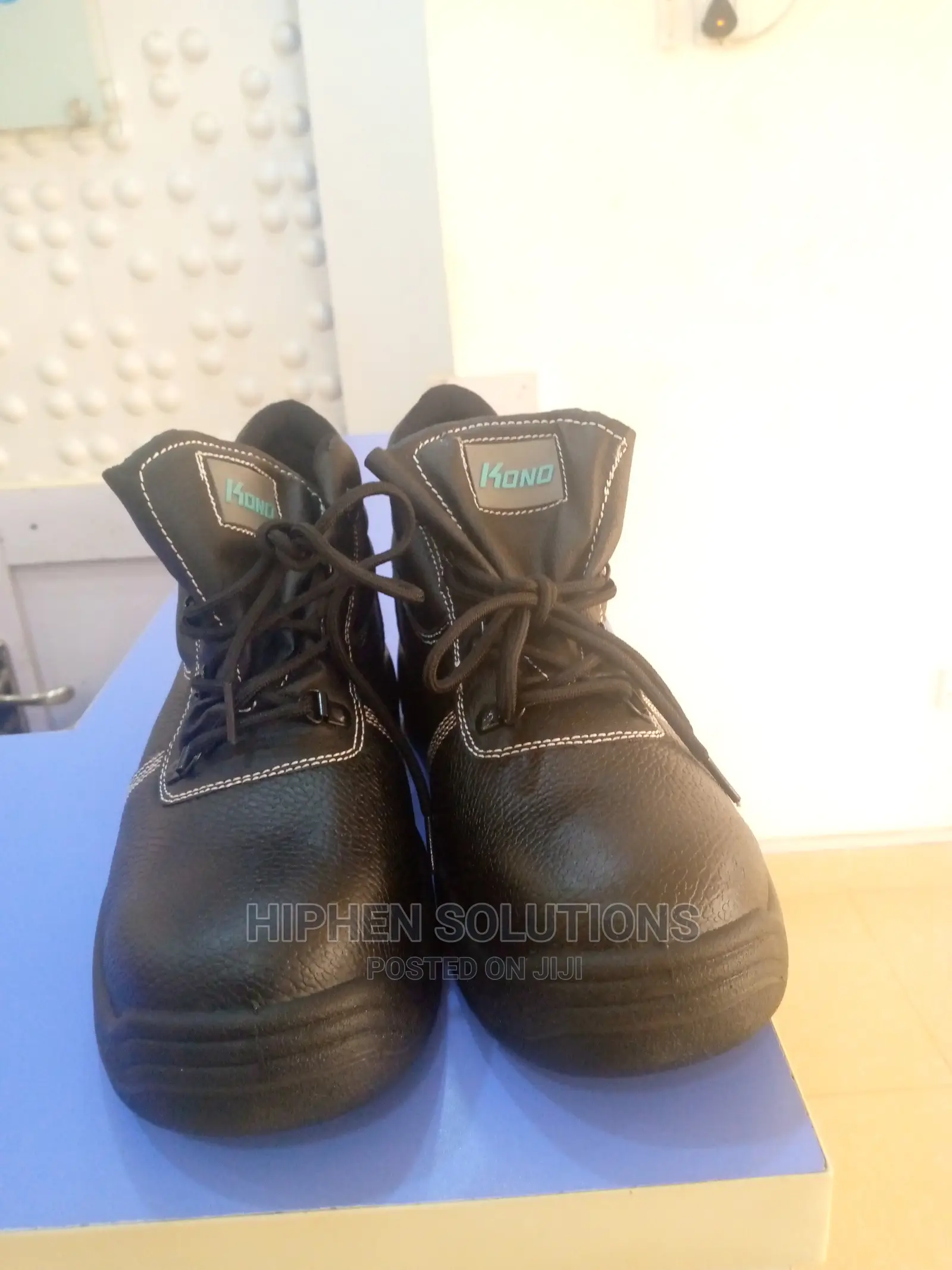 Steel Toe Leather Safety Shoes for Men