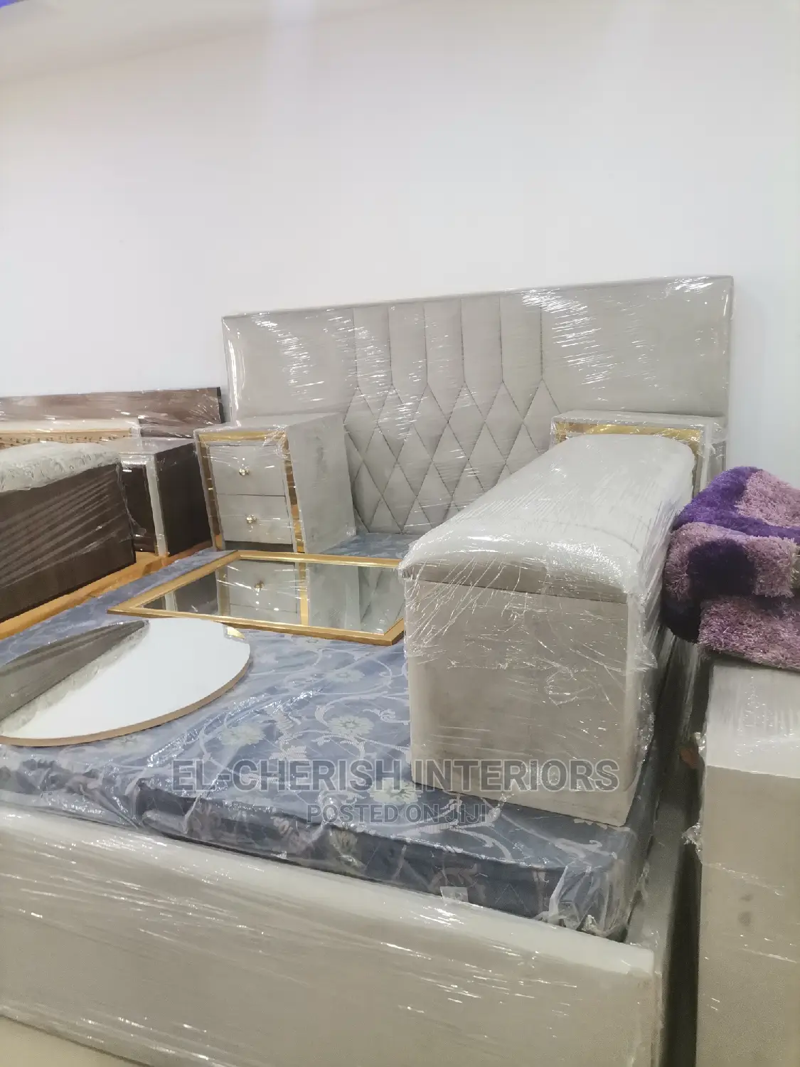 Royal Gray Bed