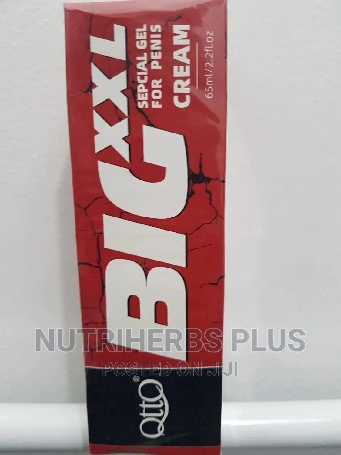 Big XXL Cream Special Gel for Penis Enlargement, 100% Safe